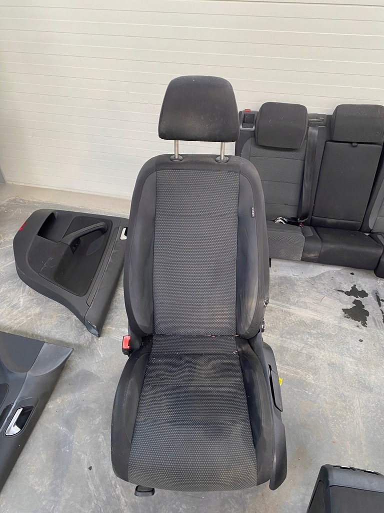 фото №5, Vw golf vi kombi сиденья заднее сиденье обшивки комплект