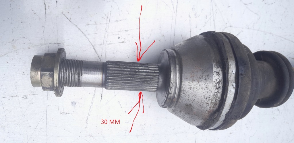 Приводной вал правая длинная fiat ducato 1 2.5 d 1984-1991 в Украине