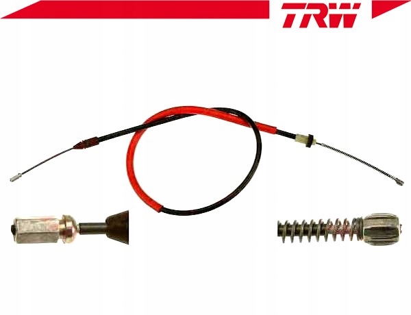 фото №2, Трос тормоза ручного renault symbol i 1.9 d lb0