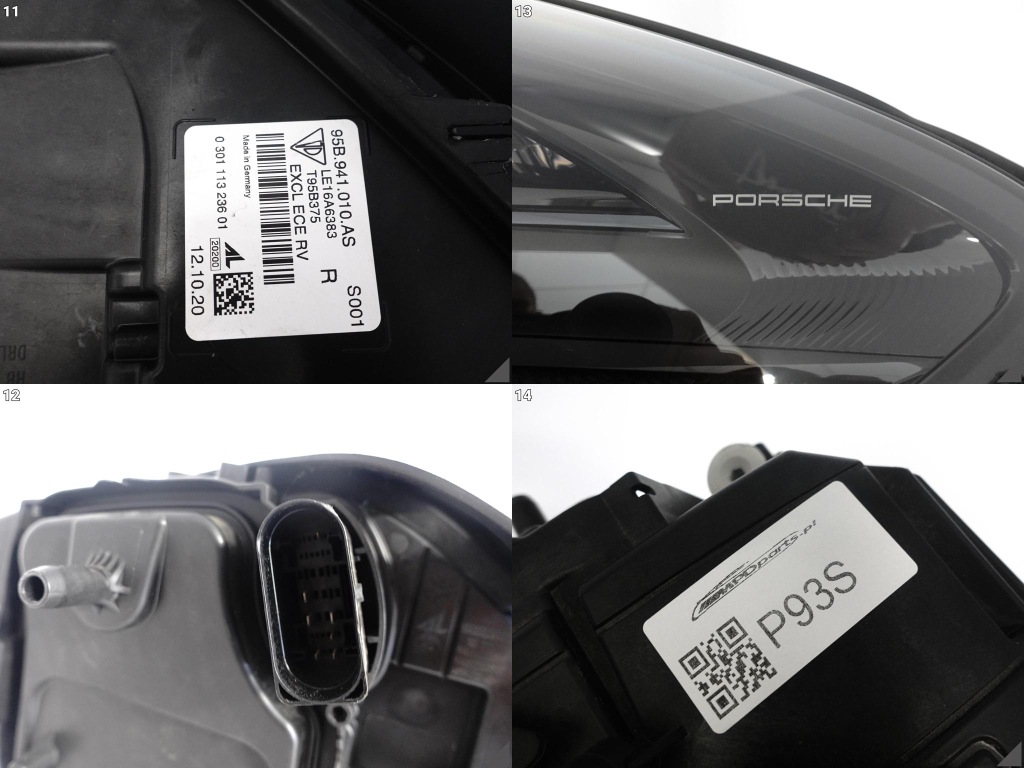 Porsche macan 95b gts рестайлинг  18- full led фара правый  перед европа excl 010as Оригинал