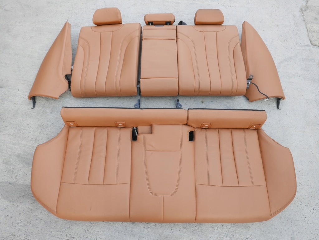 фото №1, Bmw g31 заднє сидіння задня спинка dakota 9442 cognac