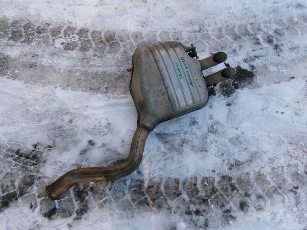 фото №1, Mercedes w205 гаситель конечный 1,6cdi