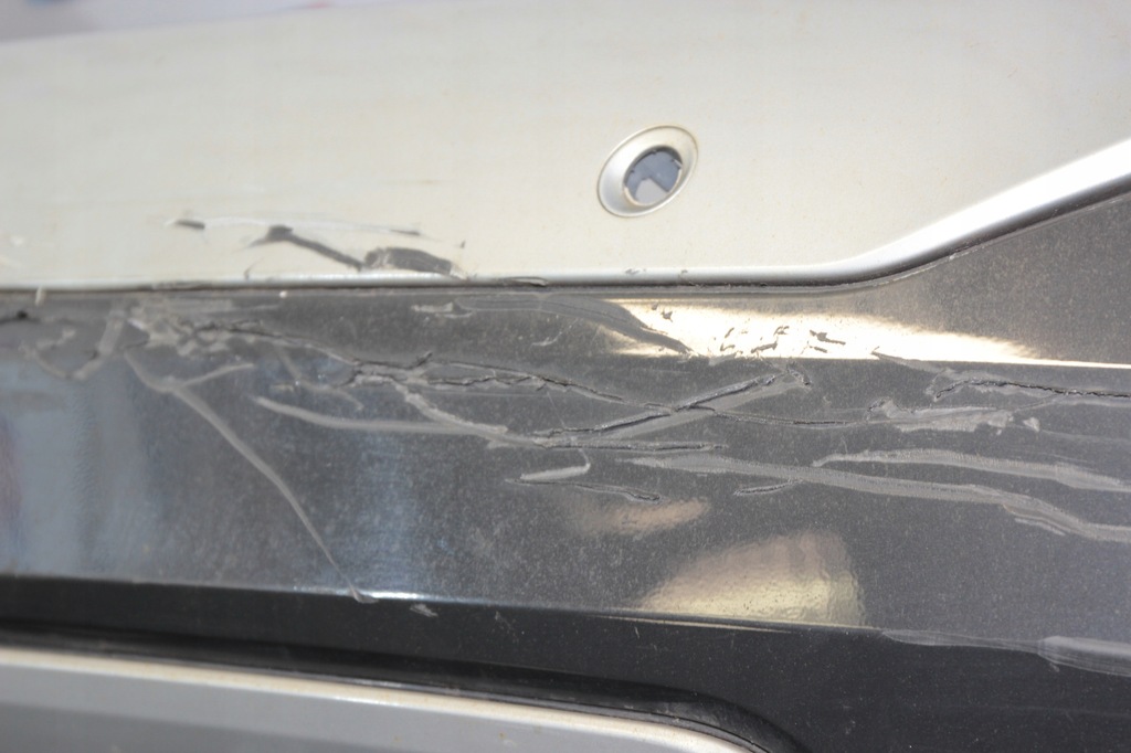 фото №9, Bmw x1 f48 бампер задняя задний glaciersilber mpakiet