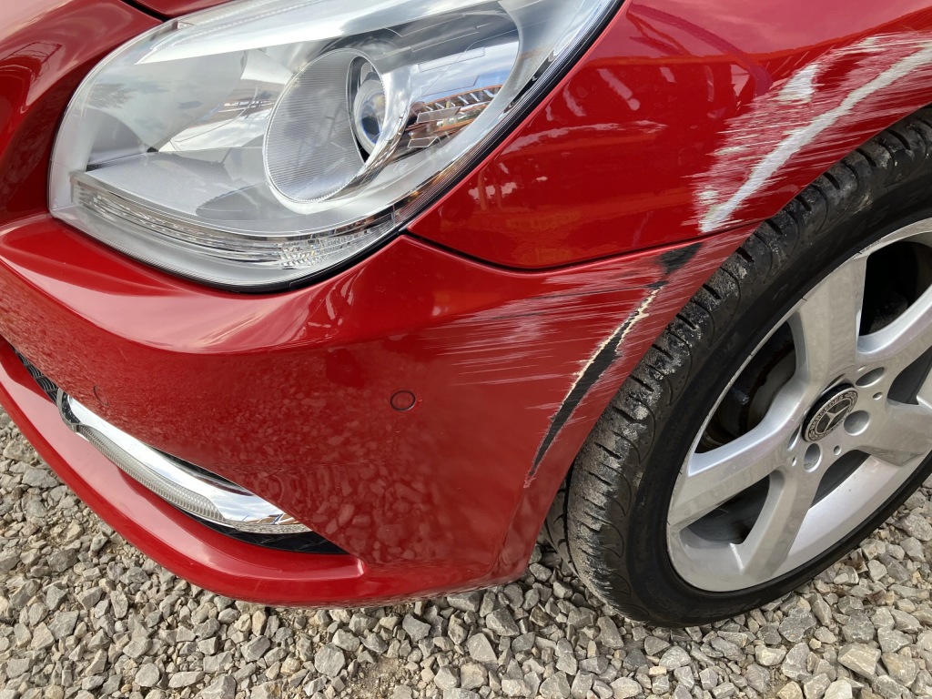 фото №6, Бампер перед mercedes slk r172 590 red opal kpl