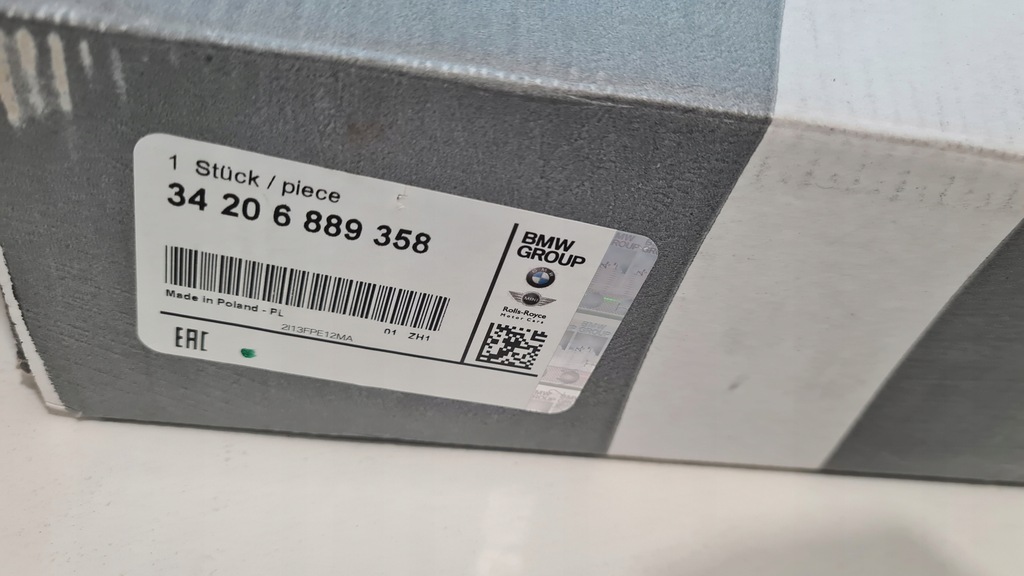 фото №14, Супорти brembo 360mm гальмівні диски гальмівні колодки bmw 1 f40 f44