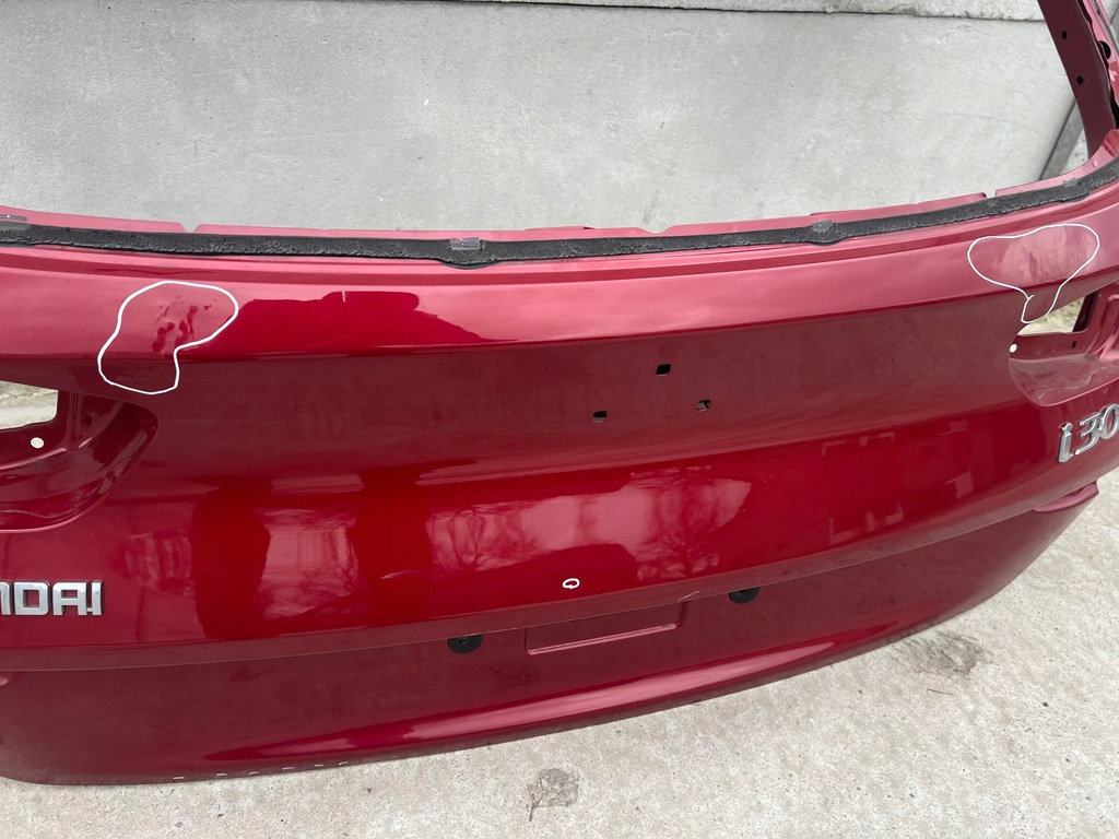 фото №10, Крышка багажника задняя задняя hyundai i30 iii 3 od 2017 kombi