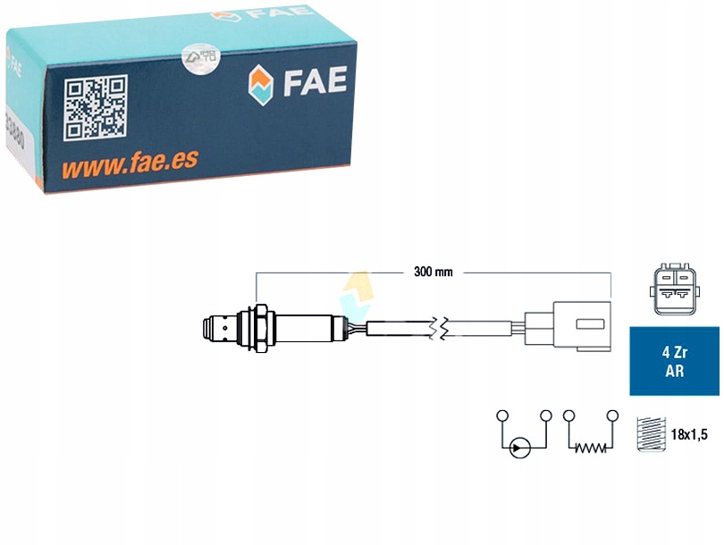 фото №1, Fae датчик лямбда-зонд lexus gs is ii ls lx opel astra j astra j gtc meriva