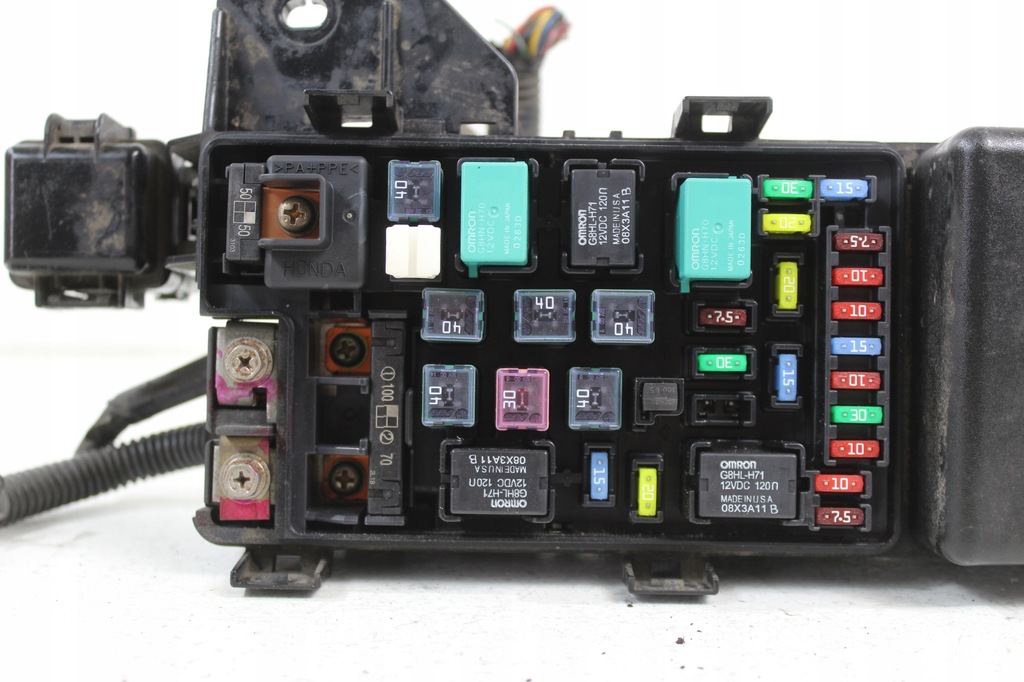 фото №6, Коробка запобіжників honda accord vii 3.0b usa