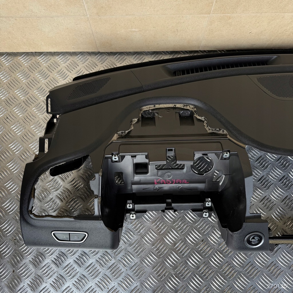 фото №11, Приборная панель комплектная подушка безопасности консоль ремни приборная панель renault kadjar lift 2020 rok