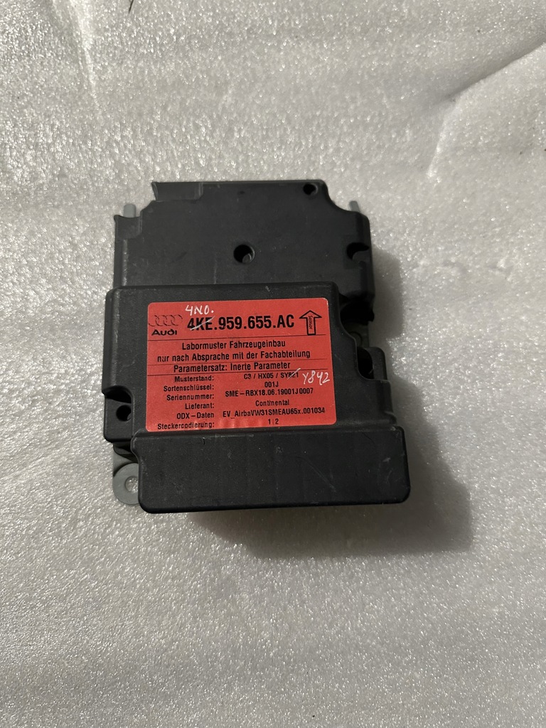 фото №1, Модуль подушек подушка безопасности audi 4ke959655ac