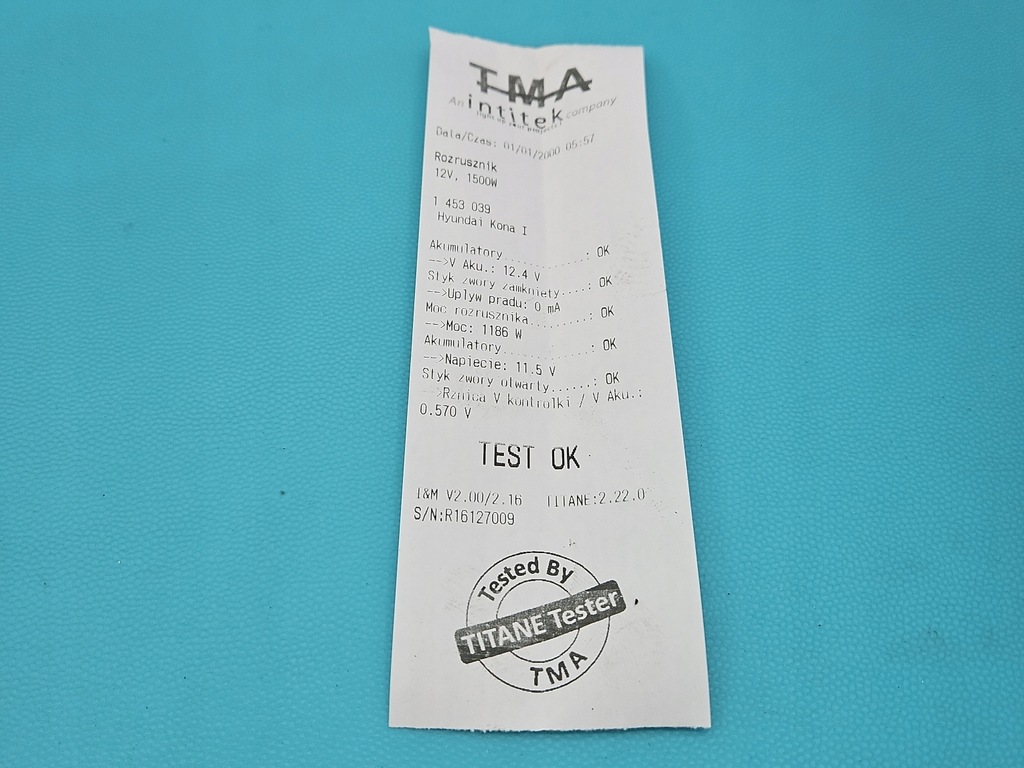 фото №6, Test стартер hyundai kona i 1.0 t-gdi 36100-04270