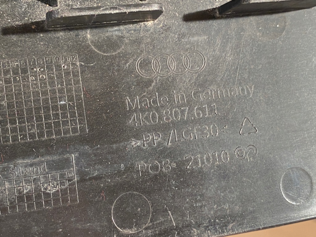 фото №8, Audi a6 c8 4k0 плита захист pod бампер 4k0807611