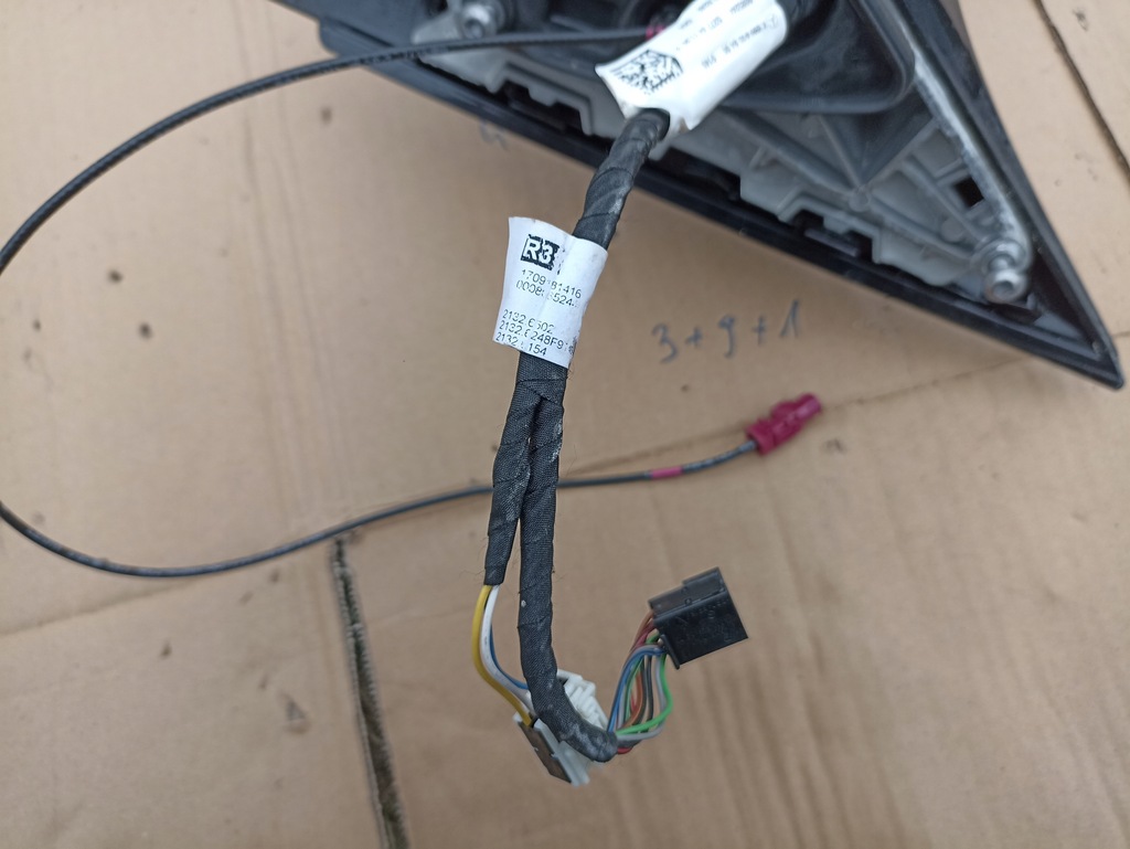 фото №10, Mercedes w213 e-klasa зеркало правое 3+9+1 uk