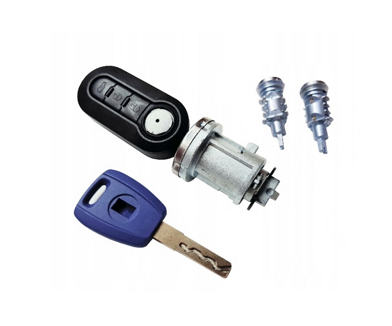 фото №1, Fiat doblo ii вкладка комплект вкладиш замок запалювання