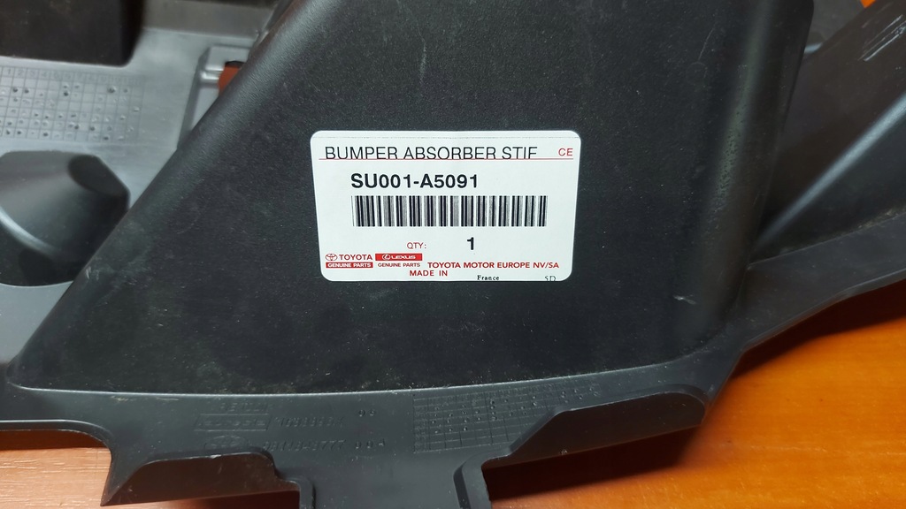 фото №11, Направляющая бампера кронштейн pod фара правый перед toyota proace ii 16-