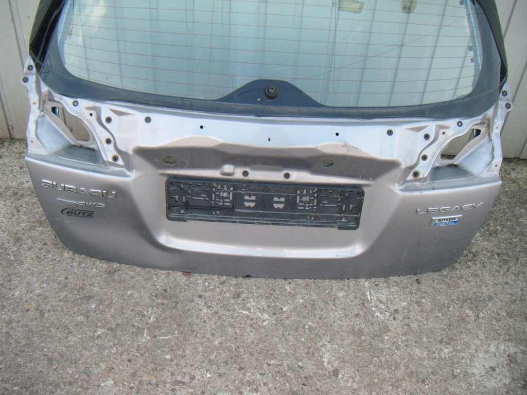 фото №8, Legacy v kombi 09-14 c6z кришка багажника задня