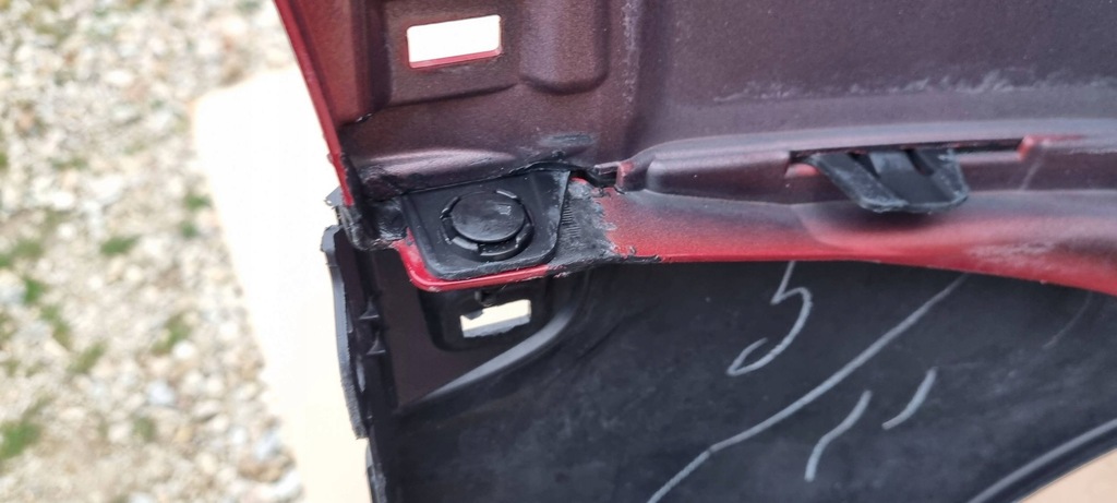 фото №14, Mitsubishi eclipse cross 2018- бампер задняя оригинал d199