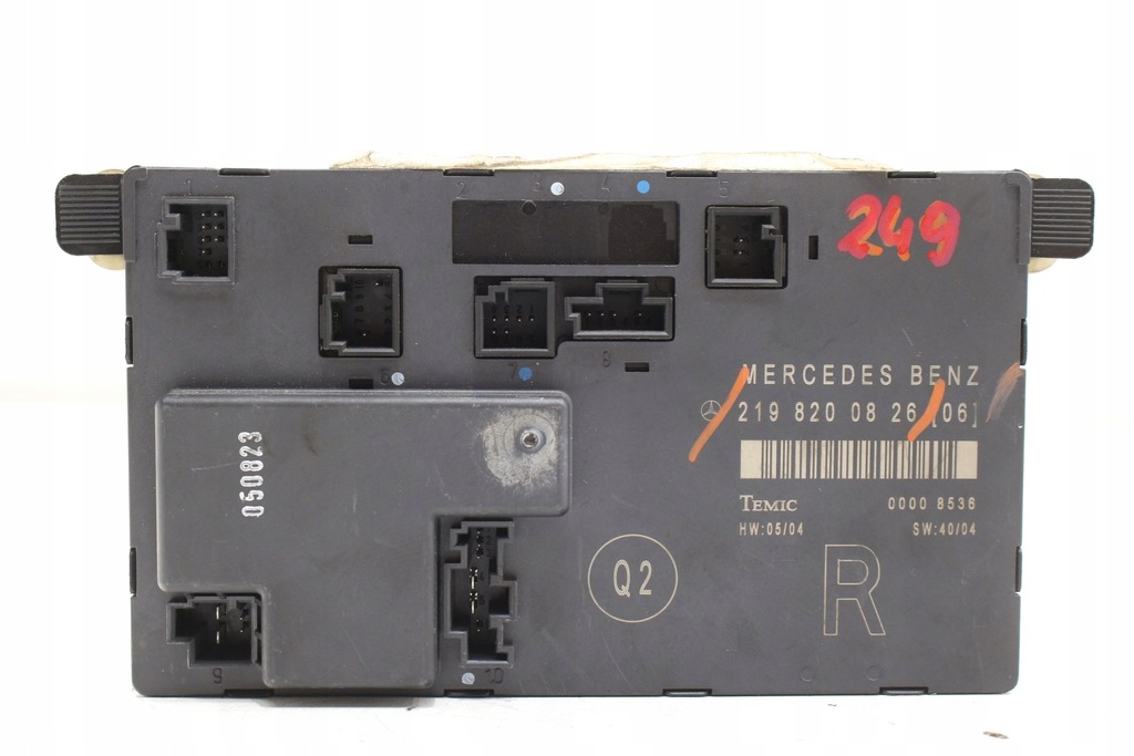 фото №6, Модуль блок управления дверь правый перед 2198200826 w219