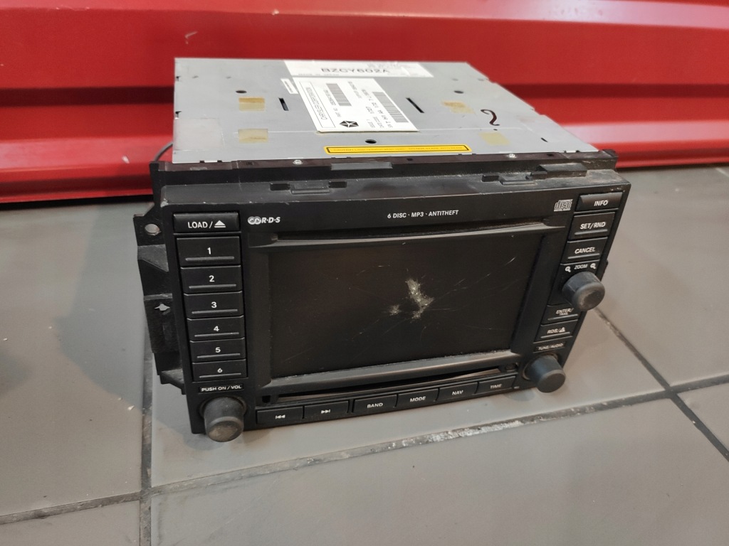 фото №1, Jeep grand cherokee wk wh радио навигация радиопроигрыватель 05064191ag uszk