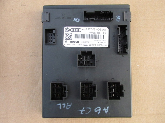 фото №5, Audi a6 c7 allroad 3.0 tdi 204km набор стартовый бортовой компьютер 4g0907311e