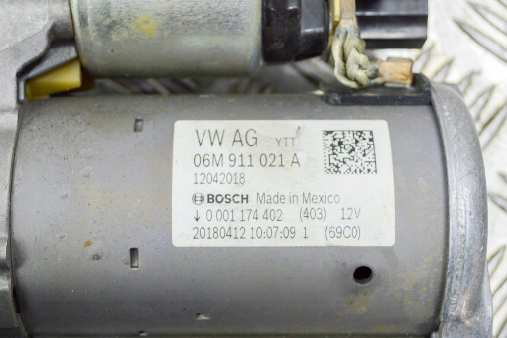 фото №7, Audi q5 fy sq5 стартер 06m911021a 0001174402 3.0 бензин 260kw 2018