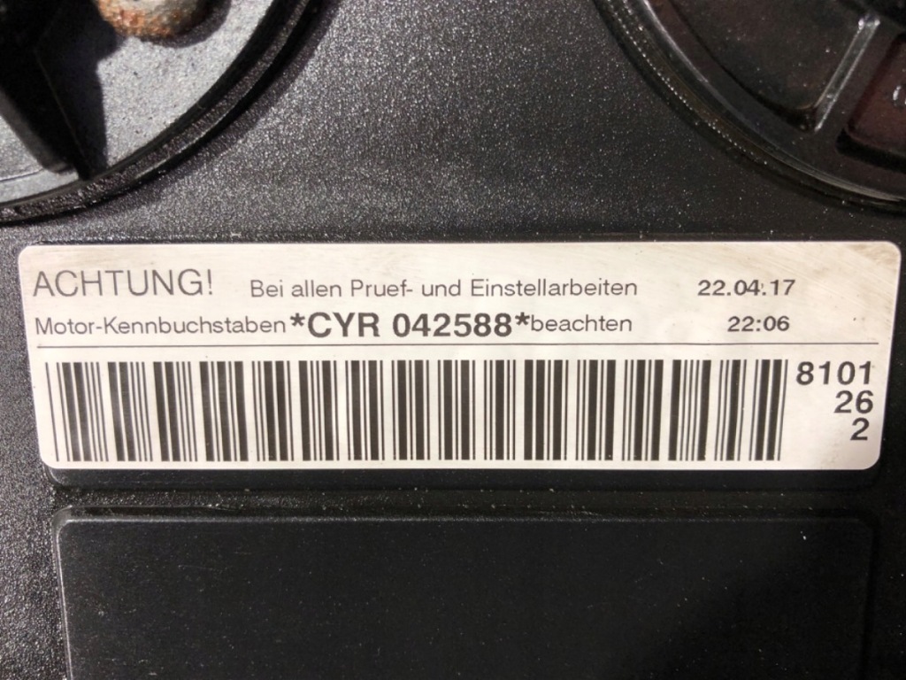 Двигатель audi 2.0 252km a4 b9 cyr Недорого