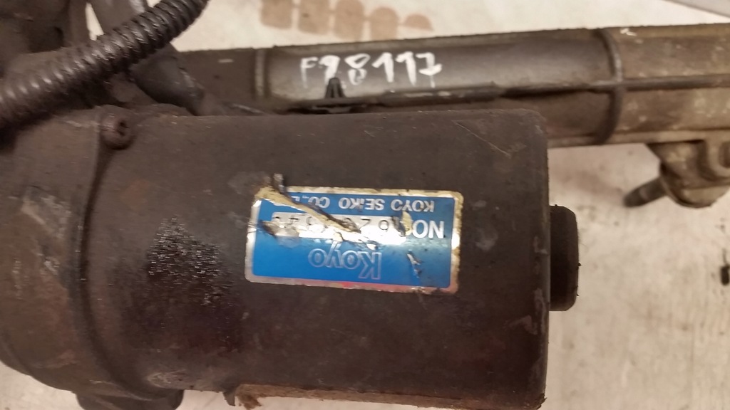 фото №7, Трансмиссия рулевая рейка peugeot 1007 03-09 koyo