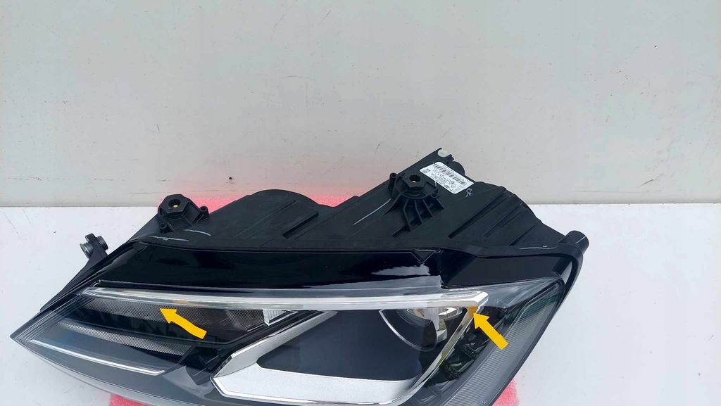 фото №8, Vw jetta 5c7 10- лампа ліва перед передня bi ксенон led nowa оригінальний номер 3093