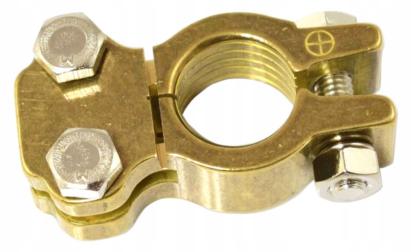 фото №1, Клема mosiężna акумулятор супорт акумулятор plus