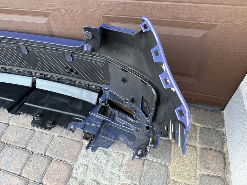 фото №10, Бампер задня задній 735789939 purple fioletowy fiat 600 600e abarth 24-