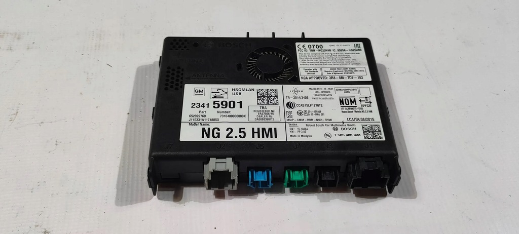 фото №1, Модуль блок керування hmi chevrolet camaro 2016-