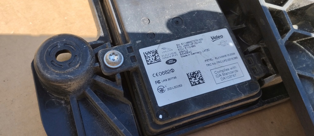 фото №7, Датчик мертвого pola модуль радар range rover velar l560 jx63-14f152-ad