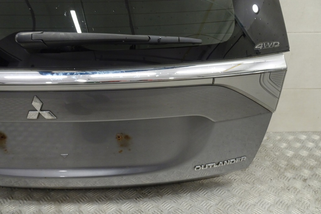 фото №9, Mitsubishi outlander iii кришка багажника задня комплектна скло 2013-