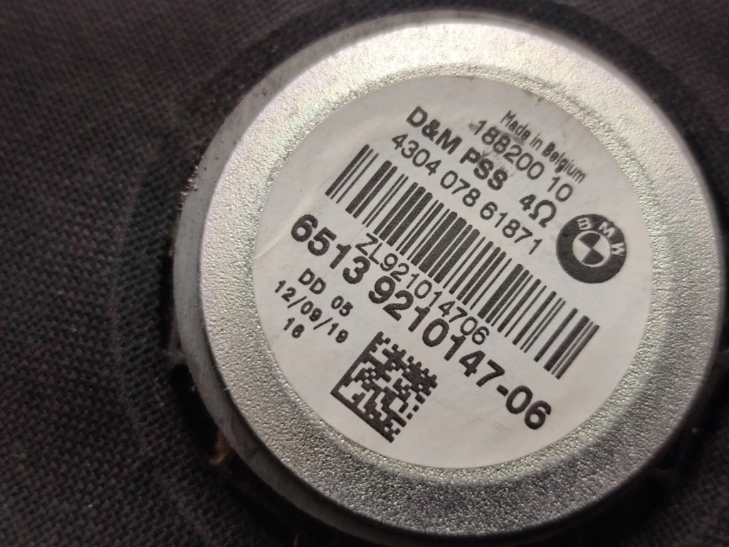 Сабвуфер bmw 3 f30, f80 65139210147 2.0l дизель 135kw 2012 Киев