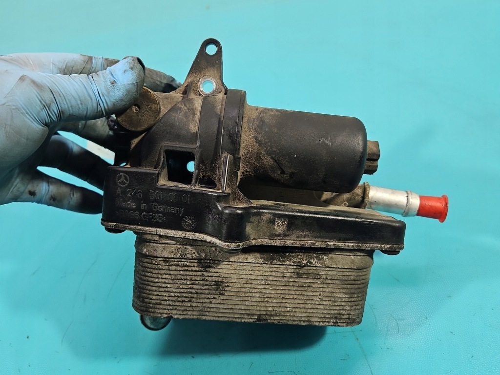 фото №6, Радиатор масла mercedes w246 a2465010101 2-1063-400 1.8 cdi