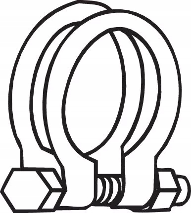 фото №6, Bosal 250-461 хомут труби системи випускний