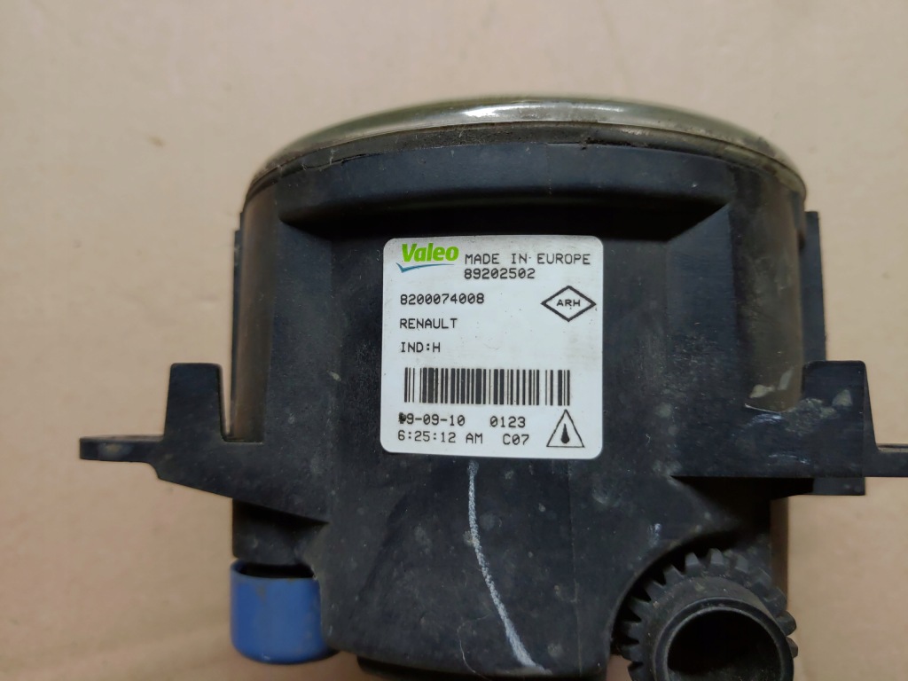 фото №8, Решётка p + противотуманная фара бампер renault grand scenic iii