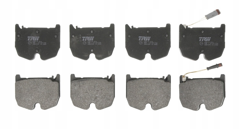 фото №1, Trw gdb1599 набір гальмівних колодок гальмівних, гальма дискові