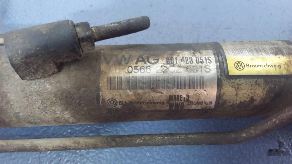 фото №6, Vw polo iv 9n трансмиссия рулевая рулевая рейка eu 6q1423055k