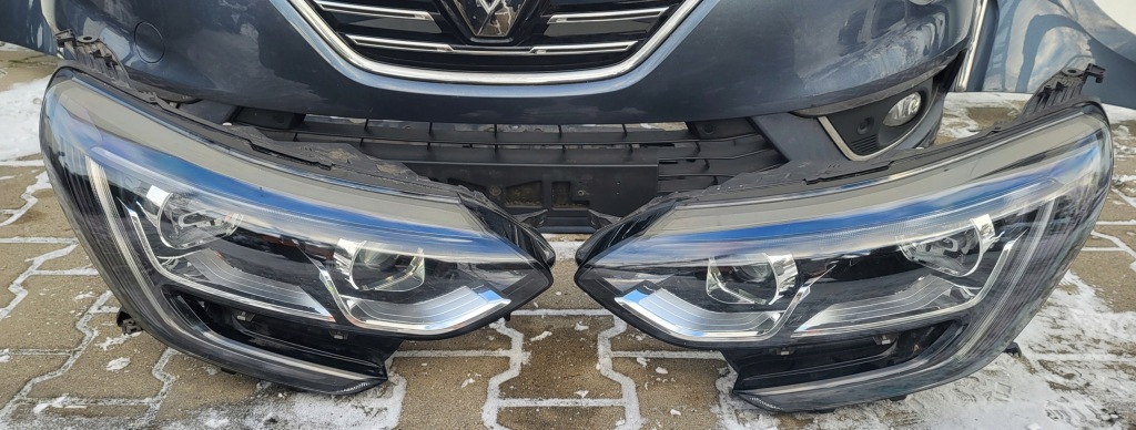 Renault megane iv tekpn капот бампер крила ремінь ліхтарі  led радіатор Недорого