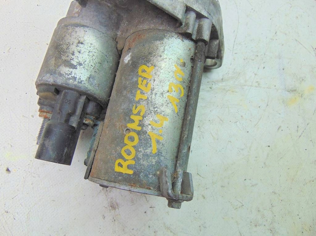 фото №9, Skoda roomster 1.4b 86km 2013r стартер valeo