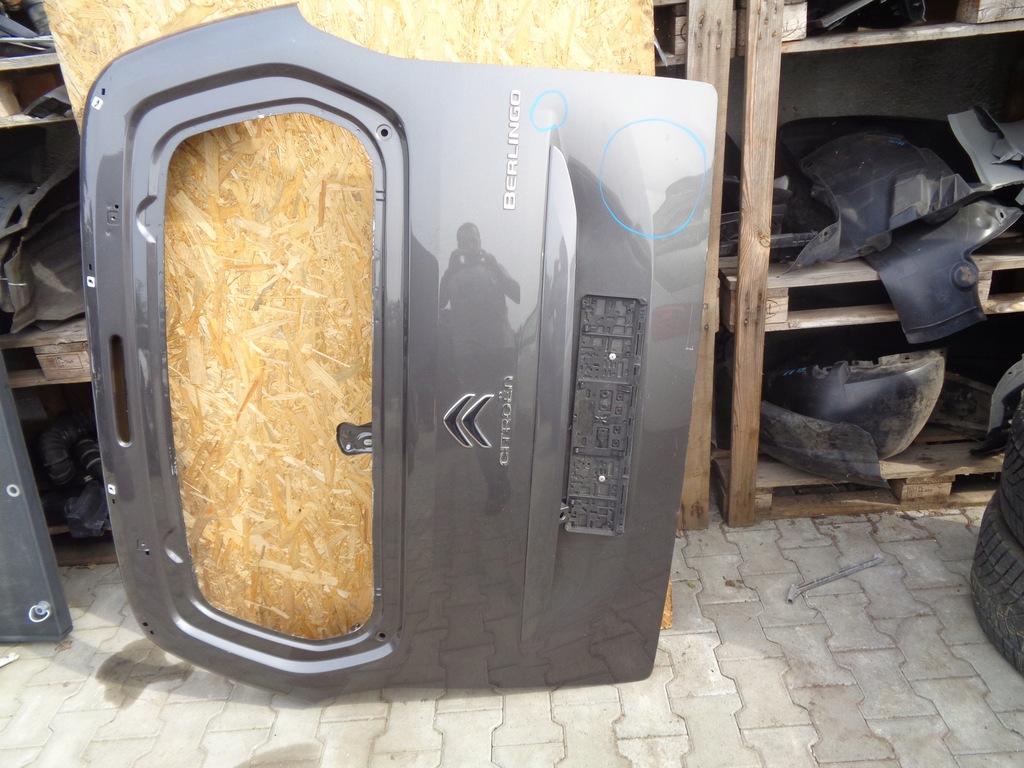 фото №10, Citroen berlingo iv 19r кришка багажника