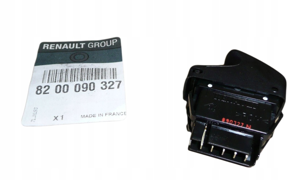 фото №1, Кнопка керування вікон renault kangoo 6 pin 8200090327 оригінал