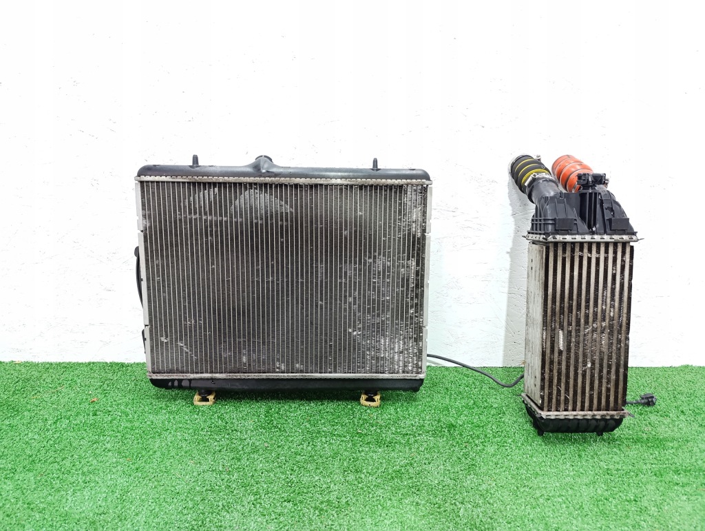 фото №1, Peugeot citroen opel psa радіатор wody інтеркулер вентилятор om комплект