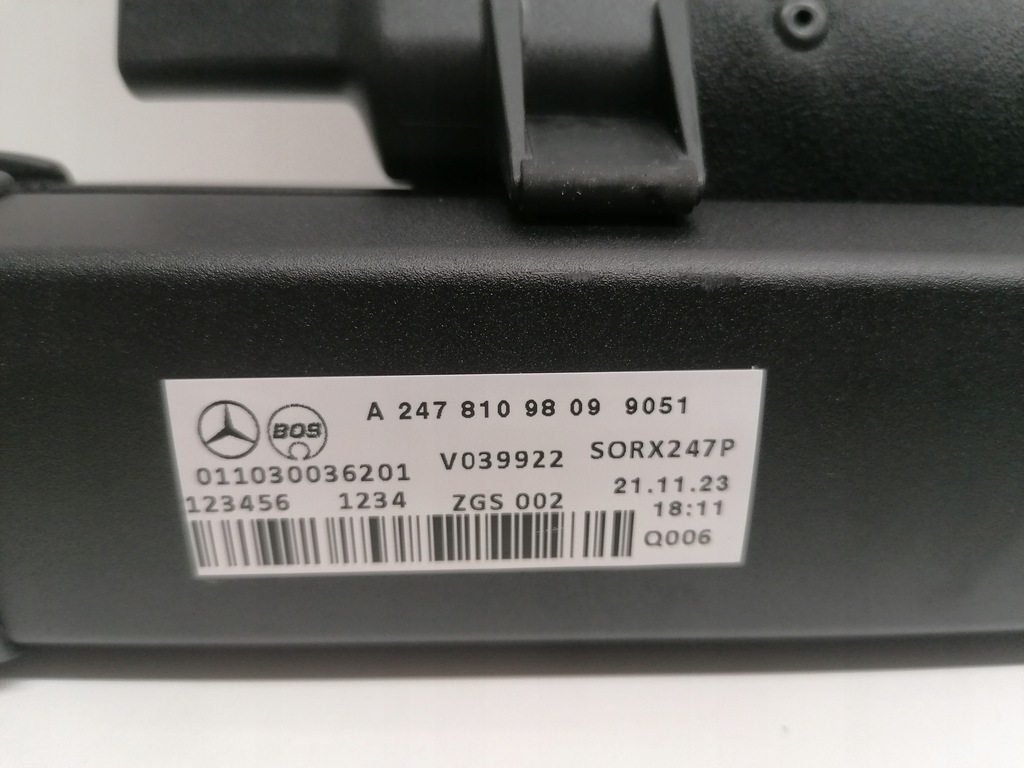 фото №7, Mercedes glb x247 шторка багажника nowa оригинал 2019-