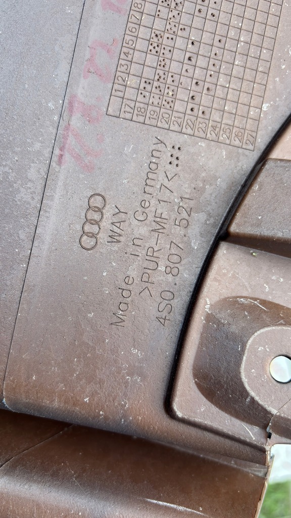 фото №5, Audi r8 4s lift спойлер накладка бампера задняя nowa 4s0807521 domart1