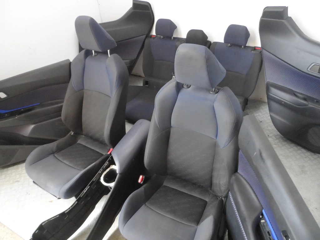 фото №7, Сиденья заднее сиденье обшивки туннель toyota chr c-hr kpl