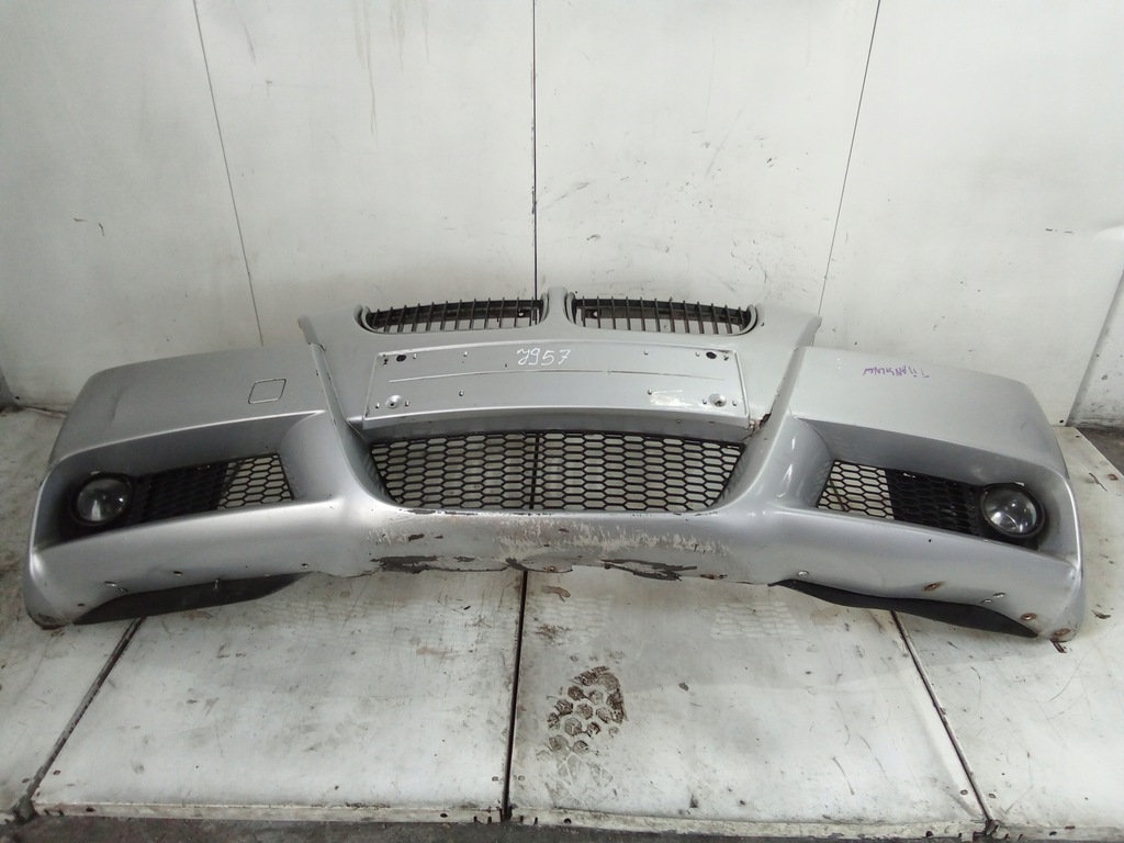 фото №9, J957 бампер перед bmw e90 mpakiet titansilber