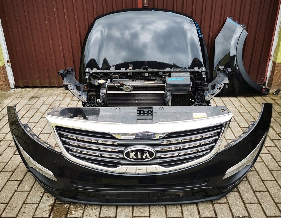 фото №10, Kia sportage iii 10-15 капот комплектная демонтаж