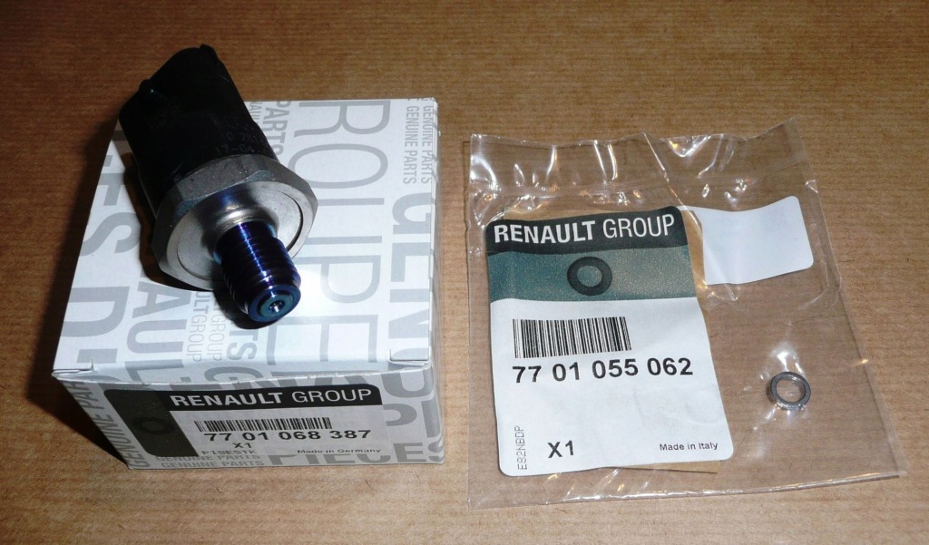 фото №3, Датчик ciś.paliwa r trafic ii 1.9dci ren 7701478058